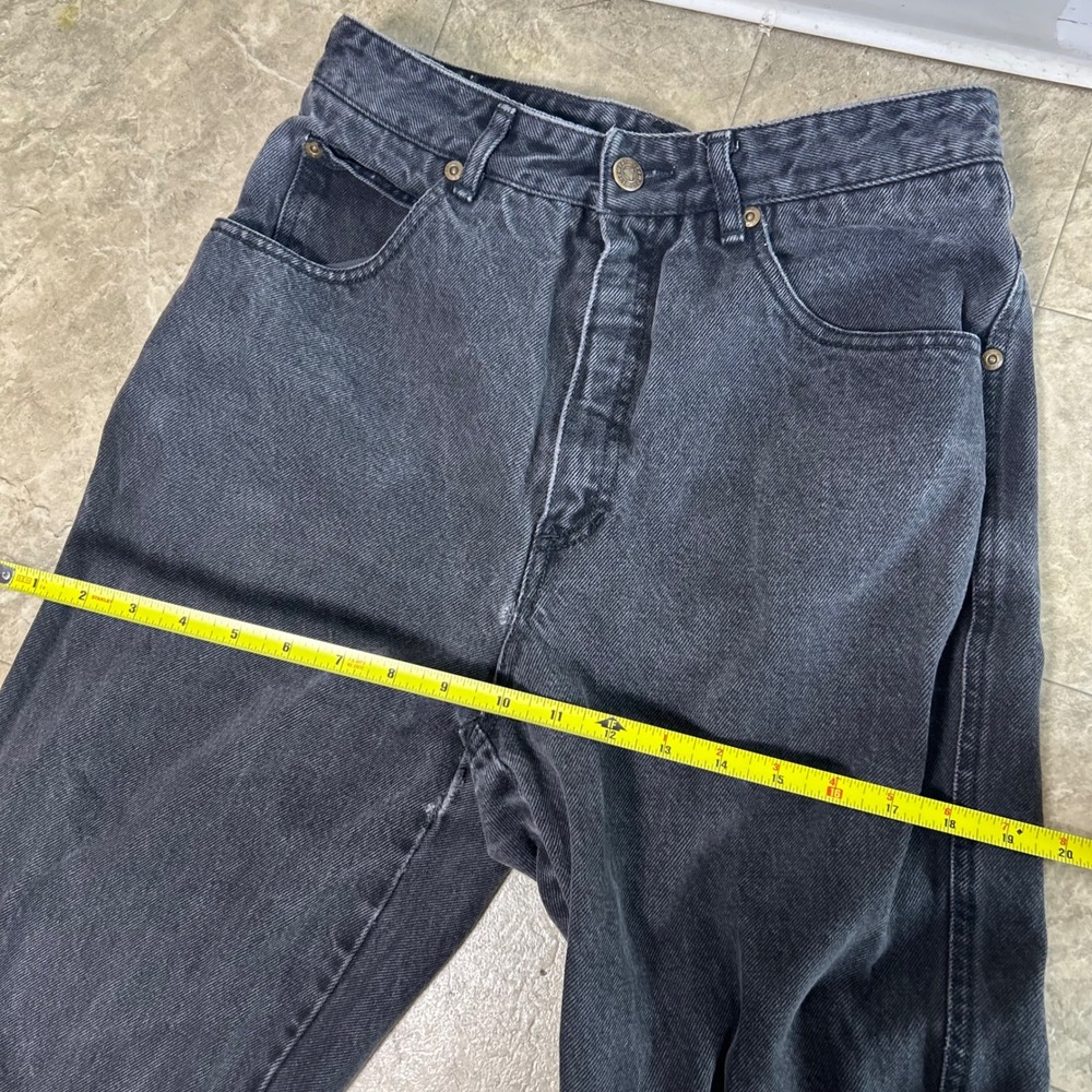 Vintage 90s Lizwear Liz Claiborne Mom Jeans Womens Black High Waisted - Picture 8 of 11